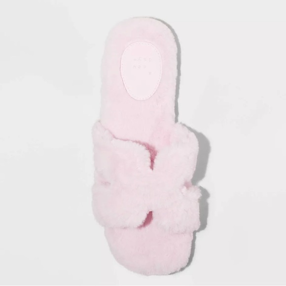 wild fable Shoes - Pink Fluffy Slippers 🎀🫧